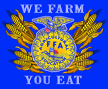 FFA We Farm You Eat T-shirt by Exclusive Custom Screenprinting