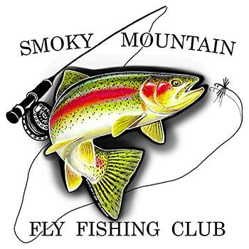 Smoky Mountains Fly Fishing Club Logo by Exclusive Custom Screenprinting