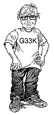 Creative Geekdom Logo by Exclusive Custom Screenprinting