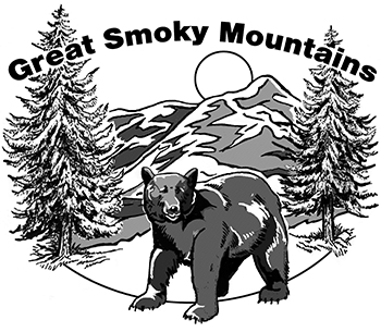 Great Smoky Mountains T-shirt by Exclusive Custom Screenprinting