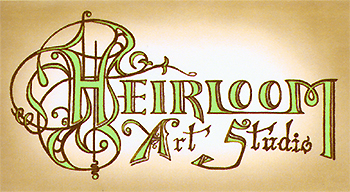 Heirloom Art Studio Logo by Kathryn Rutherford