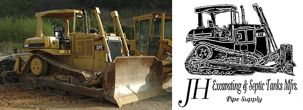 JH Excavating Logo by Exclusive Custom Screenprinting
