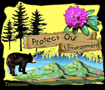 Protect Our Environment T-shirt by Exclusive Custom Screenprinting