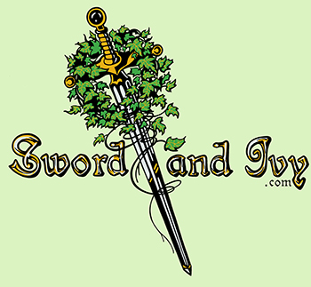 Sword and Ivy Logo by Exclusive Custom Screenprinting