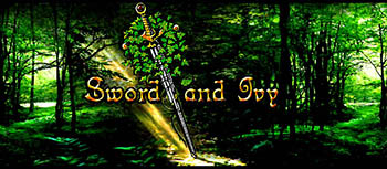 Sword And Ivy New Age Shop Logo by Exclusive Custom Screenprinting