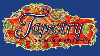 Tapestry Unique Handcrafted Jewelry Logo by Exclusive Custom Screenprinting